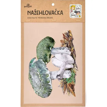 Textilní nažehlovací páska Lesní svět Nažehlovačka M 013 - Holubinka