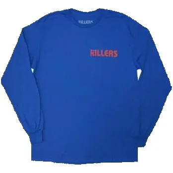 Zahraniční hudba Merch The Killers: The Killers Unisex Long Sleeve T-shirt: Tour '24 Destiny Is Calling Me (blue) (back Print & Ex-tour) (xx-large) XXL