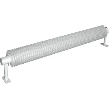 Radiátor Radiátor žebrový Isan Spiral RA1 76 x 156 x 400 mm, 186 W, na zem i zeď, bílá