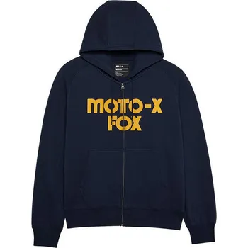 Pánská mikina mikina Fox Moto-X Oversized Flc Zip Midnight Blue 2X