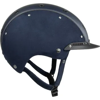 Jezdecká helma CASCO CHAMP-3 Nubuk night blue 52-56 cm