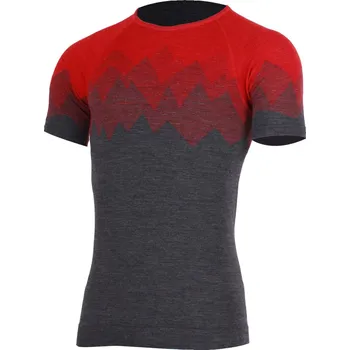 WESOR pánské merino triko - Červená 3168 / L/XL / Červená