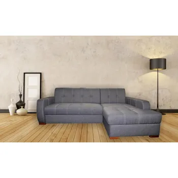 Sedací souprava Falco Rohová sedací souprava Falco, rozkládací s úložným prostorem, pravá, šedá/Sawana 05