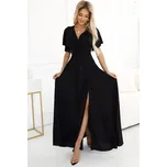 Dámské šaty NUMOCO JENNIFER 581-1 ČERNÁ SE TŘPYTKAMI L
