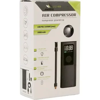 Kompresor LLZ-668 Přenosný vzduchový kompresor s funkcí powerbanky (Aku kompresor do auta.)