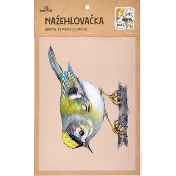 Textilní nažehlovací páska Lesní svět Nažehlovačka M 017 - Králíček