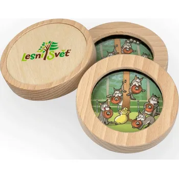 Cestovní hra Lesní svět Kapesní kuličkolam - Vlci