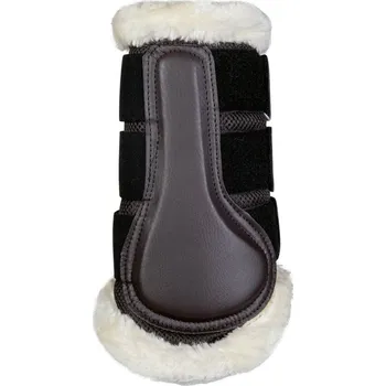 Koňské kamaše Beránkové kamaše -Comfort Mesh- hnědé S