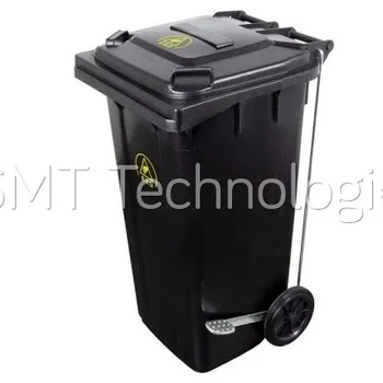 Popelnice ESD popelnice, 120l, 530x470x960mm - 100104002996