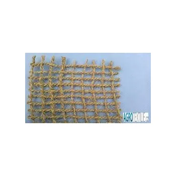 Mulčovací textilie Jutenon 700g 2m x 25m váha role 35kg (Jutenon 700g/m2 kokosová protierozní síť role 70kg. Cena za bm v šíři 2m 109Kč bez DPH)