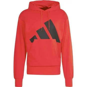 Pánská mikina Pánská mikina adidas ESSENTIALS BIG LOGO TERRY S Červená, Černá