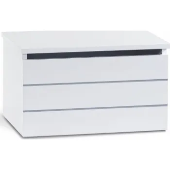 úložný prostor na hračky Truhla na hračky Dundee - bílá