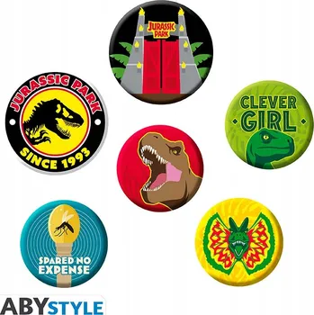 Filmová placka/odznak JURSKÝ PARK