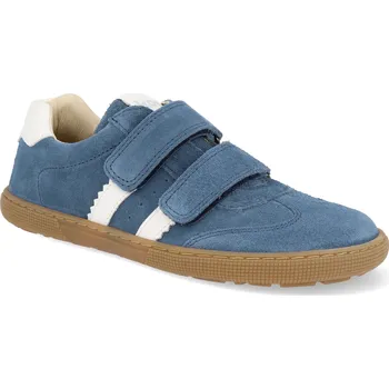 Barefoot tenisky Koel - Daan Suede jeans modré Velikost: 34