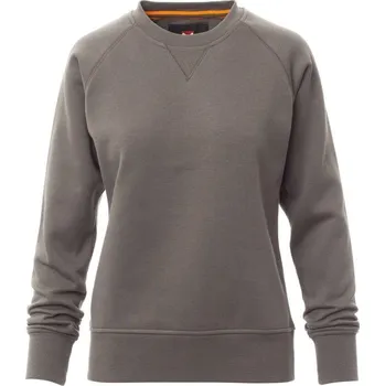Dámská mikina Payperwear Dámská mikina Mistral s v-prošíváním pod krkem Barva: šedá ocelová, Velikost: M