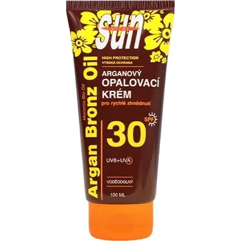 Přípravek na opalování OPALOVACÍ KRÉM S ARGANOVÝM OLEJEM / SPF 30 /