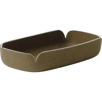 Organizér oblečení Muuto Koš Restore Tray 28x15, brown green