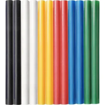 Páječka EXTOL-CRAFT Tyčinky tavné, mix barev, pr.7,2x100mm, 12ks (VÝPRODEJ)