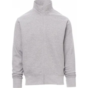 Pánská mikina Payperwear Pánská mikina Houston s elastickým žebrováním v melírové variantě Barva: šedá melange, Velikost: 4XL