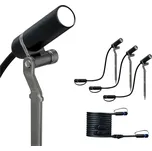 PAULMANN Plug&Shine sada zápich Plantini IP65 3000K 3x2,5W 24V antracit - PAULMANN P 94156