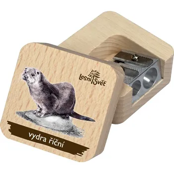 Ořezávátko Lesní svět Dřevěné ořezávátko - Vydra