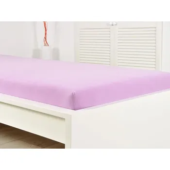 Prostěradlo Jersey prostěradlo ALVORA 180x200 cm fialové