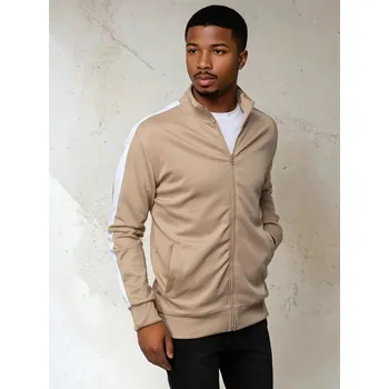 Pánská móda Pánská mikina DSTREET KHAKI XXL