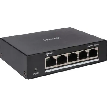 Switch HiLook Powered by HIKVISION switch NS-0505/ 5x port/ 1000 Mbps RJ45 ports/ 1 Gbps/ Kov