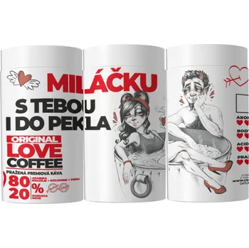 Káva Garage Coffee Love Coffee - Miláčku s tebou i do pekla 150g (tuba)