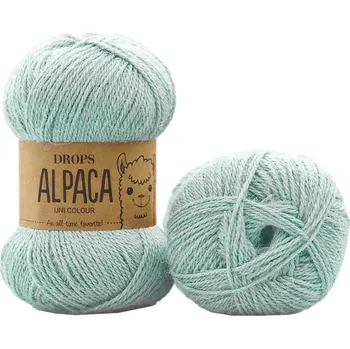 Příze Drops Alpaca Uni color 9037 stříbrný mech