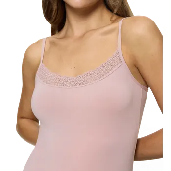 Dámská noční košile Triumph modalová košilka s krajkou Feel of Modal Tank Top S