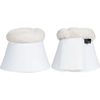 Koňské kamaše Zvony COMFORT polstrované bílé Pony