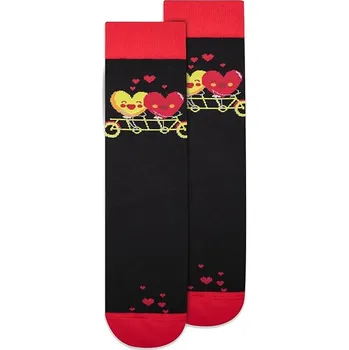 Dámské ponožky Gatta ponožky valentýn U04.156 - vzor 984 - černá, 43-46