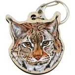 Lesní svět Přívěsek na klíče zvíře - Rys