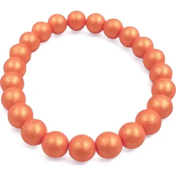 Náušnice Náramek skleněné perle - marigold Balení: bez dárkové krabičky