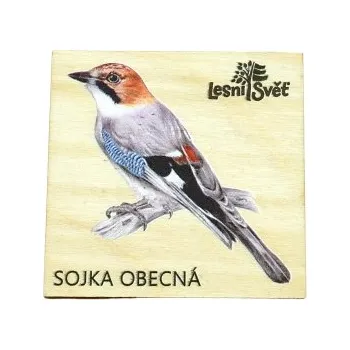 magnetka pro dítě Lesní svět Magnet malý - Sojka