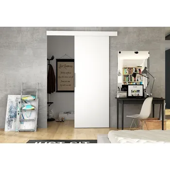 Interiérové dveře Posuvné dveře na stěnu Ilas I 90/205/1,6 bílé