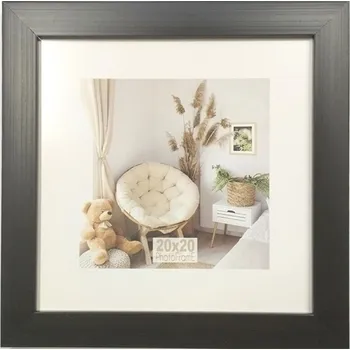 Digitální fotorámeček Bondecor Fotorám černý 25151PLF, plexi sklo, 20x20 cm