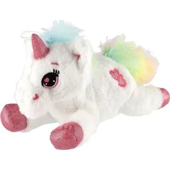 plyšák Jednorožec ležící plyšový 32cm 3 barvy 0+ Barvy: bílá