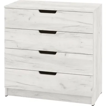 Komoda Max-i Komoda K-4 EKO Zvolte barvu:: dub kraft - bílý