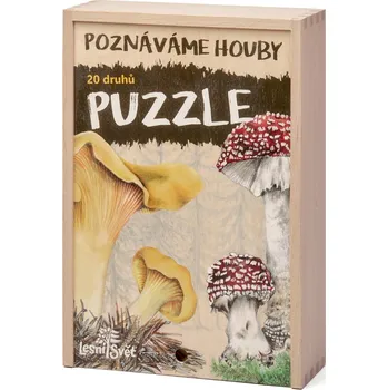 Puzzle Lesní svět Sada puzzle - Houby