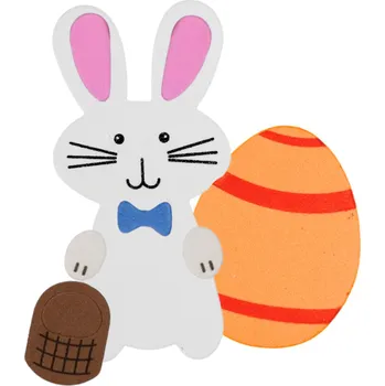 kreativní sada Titanum Kreativní sada, pěnová, VELIKONOČNÍ ZAJÍČEK + VAJÍČKO, 1 sada