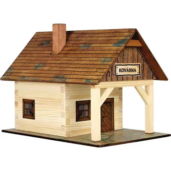 ostatní stavebnice WALACHIA Kovárna W08 Hobby Kit DŘEVĚNÁ STAVEBNICE | AS130