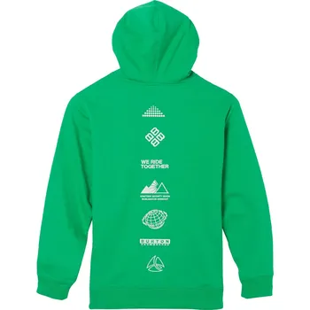 Pánská móda burton Pánská mikina northline po clover green