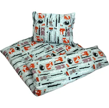 Povlečení Dětské bavlněné povlečení - Zvířecí kamarádi