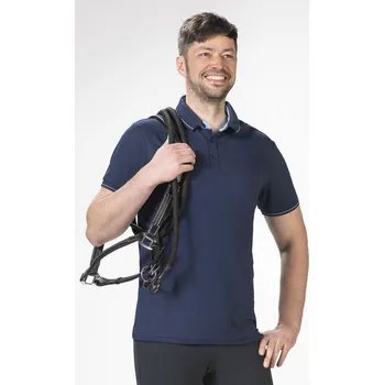 Pánské tričko Pánské polo triko -Classico- tmavě modré L