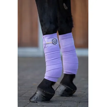 Koňské kamaše Bandáže -Lavender Bay- sada 4ks levandulové 300 cm