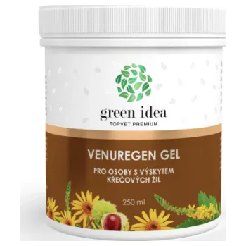 Masážní přípravek Venuregen masážní gel Green Idea Topvet, 250 ml