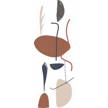 Plakát Plakát Rovnováha Niuance bez rámu 40 x 50 cm