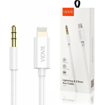 Datový kabel Kabel VIDVIE USB - Apple 30-pin 1,5 m bílý